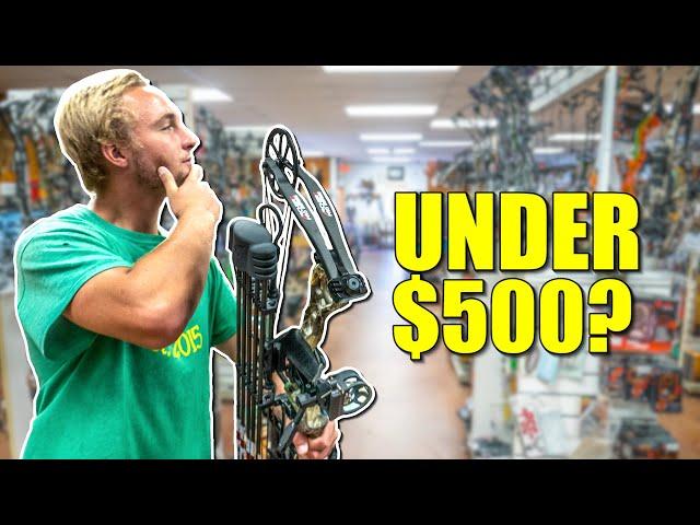 $500 ARCHERY SHOP CHALLENGE! | How to Get Started Bowhunting! - (Bow Giveaway)