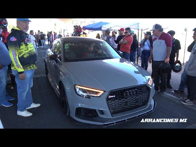 RS3 Stage 2 El General vs Civic Turbo AWD | Arrancones Mx