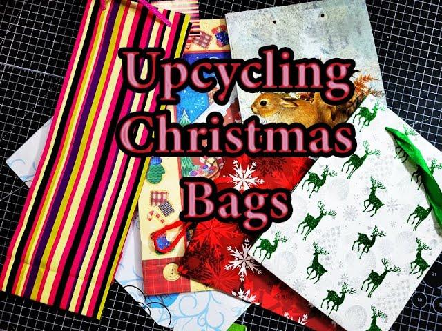 Upcycling Christmas Bags Ideas