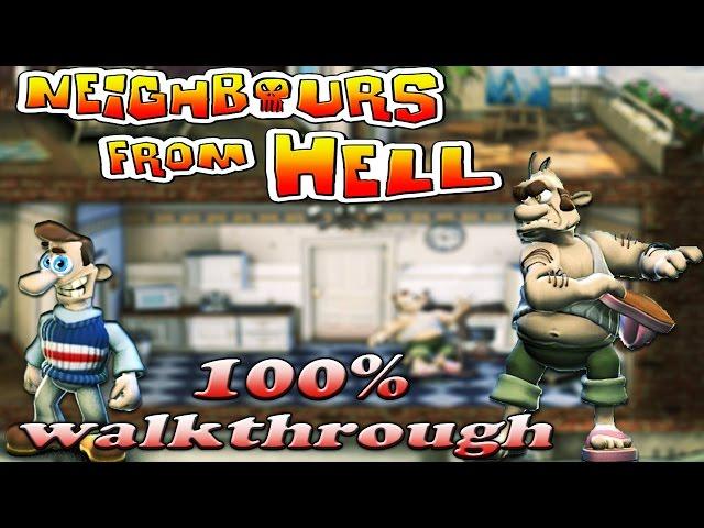 Neighbours From Hell 1 - ALL Seasons [100% walkthrough]