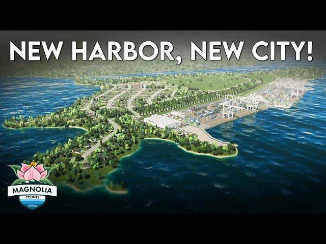 The Beginning of a Brand New City & Harbor on an Island!  | MC #12