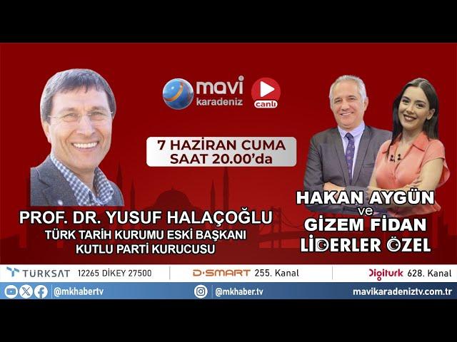 #CANLI | KONUK: Kutlu Parti Kurucusu Prof. Dr. Yusuf Halaçoğlu Hakan Aygün Gizem Fidan