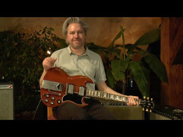 Gibson Les Paul Standard SG  PAFs  from 1961presented by Tobias Hoffmann at Vintage Guitar Oldenburg