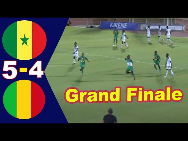 Sénégal 3 - 3 Mali 5 - 4 Résumé du match et tirs au but - Finale Tournoi UFOA / A U17 2024