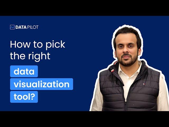 How to pick the right data visualization tool - by Ali Mojiz