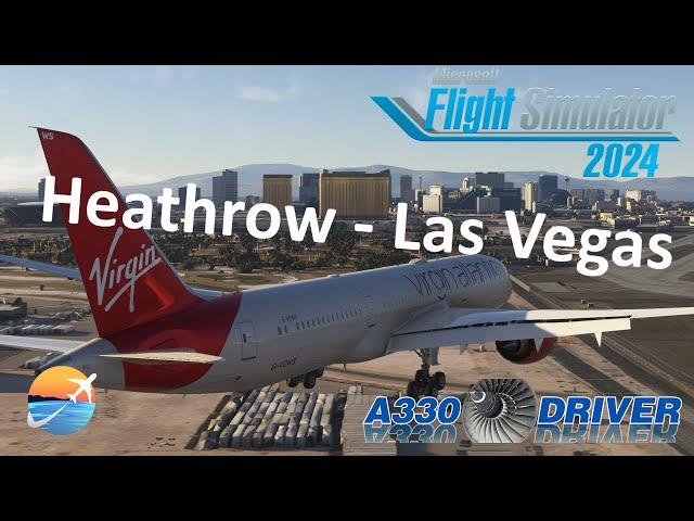 Horizon Sim Boeing 787 | Updated London Heathrow - Las Vegas | Real Airline Pilot