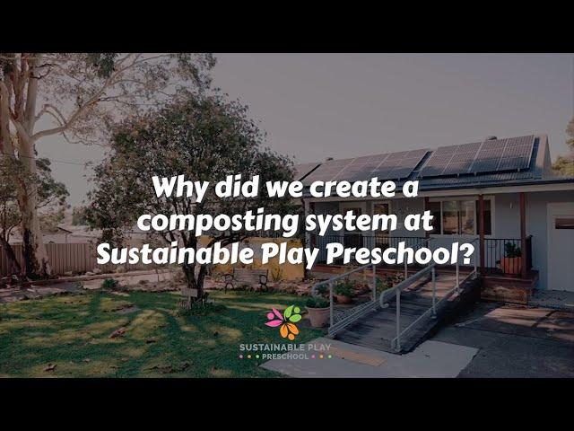 Composting with Kids at Sustainable Play Preschool