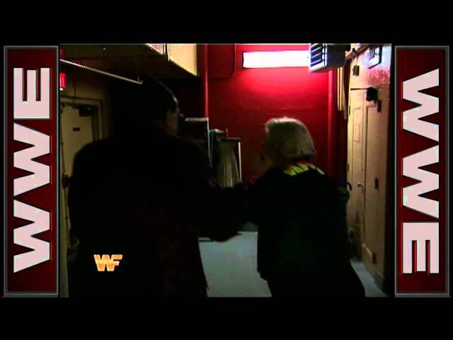 Gorilla Monsoon fires Bobby Heenan