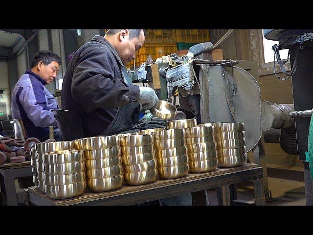 Manufacturing process made with amazing hand skills. Korean craftsmen