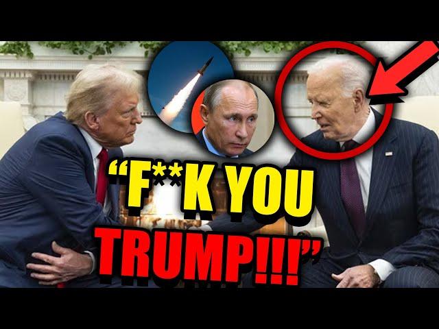 BREAKING: Biden JUST APPROVED UKRAINE MISSILE STRIKES ON RUSSIA In Hopes To START WWIII ON TRUMP!