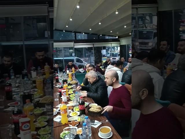 Mert hortum rakor sanayi ailesi olarak Cuma akşamı iftarımızı hep birlikte açtık.