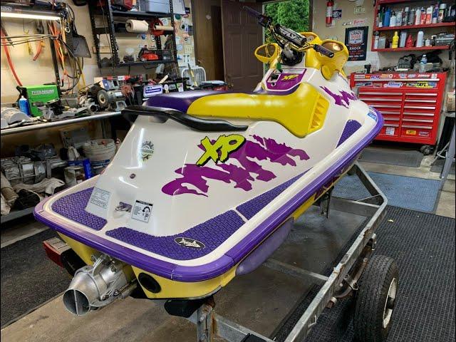 1995 SEADOO XP 717 ENGINE FLUSH /  RUN ENGINE ON HOSE