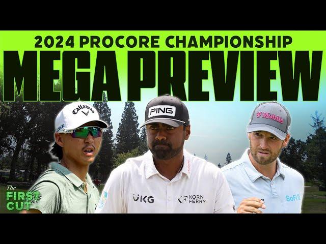 2024 Procore Championship Mega Preview - Pick, Storylines, Fall One & Done! | The First Cut Podcast