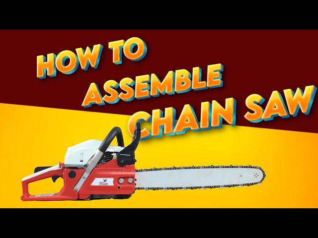 Chainsaw Assembly Operation and Features - Sharp Garuda Chain Saw