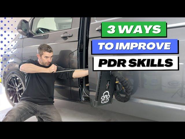 3 Ways To Improve Your Paintless Dent Removal Skills