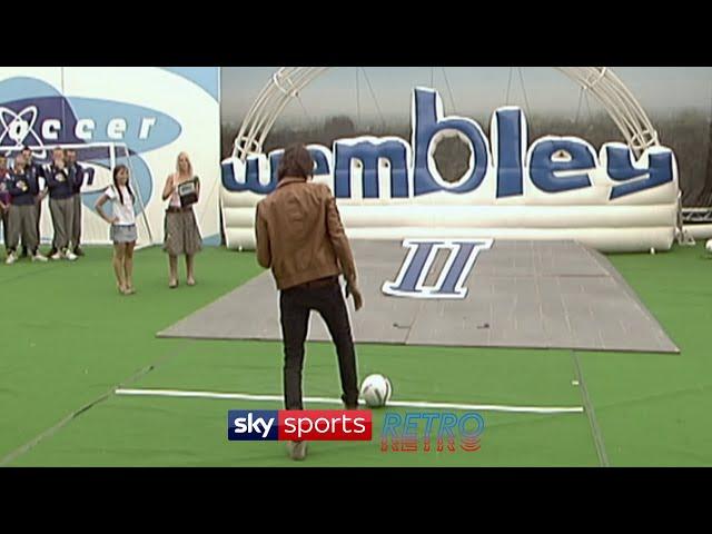 Serge scores a screamer on Soccer AM