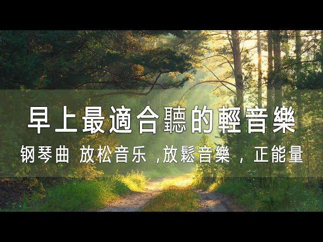 【非常好聽】 早上最適合聽的輕音樂 放鬆解壓   钢琴曲 放松音乐 ,放鬆音樂 , 正能量