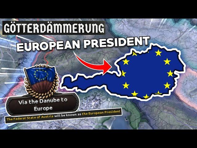 Forming the European Union as Austria in HOI4’s New Götterdämmerung DLC