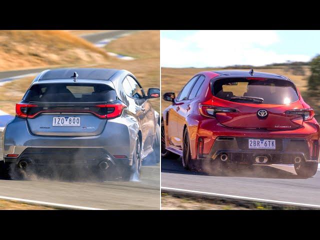 2025 GR Yaris  2025 GR Corolla – Drifting & Exhaust Sound!