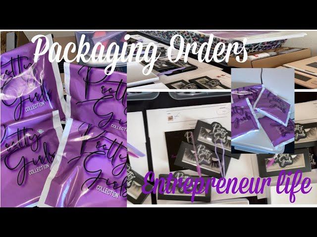 Small Business | Packaging Orders| Lash Business