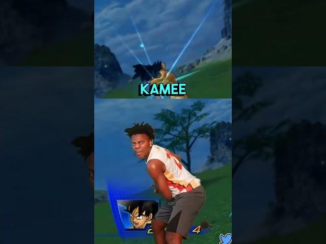 IShowSpeed uses *KAMEHAMEHA* irl  #shorts