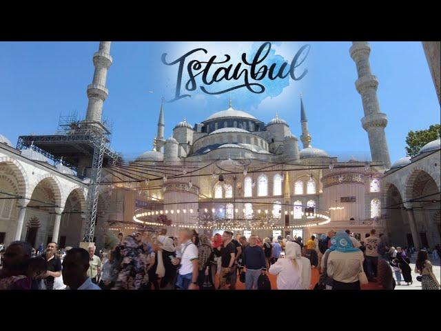 Walking and Exploring Istanbul | From Grand Bazaar to Hagia Sophia and Blue Mosque | Walking Tour