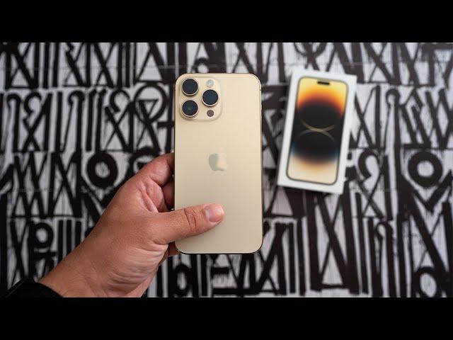 Gold iPhone 14 Pro Max: First Look