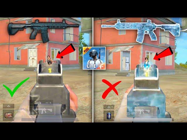 M416 GLACIER vs NORMAL M416 DAMAGE TEST  IS IT REALLY BETTER ?