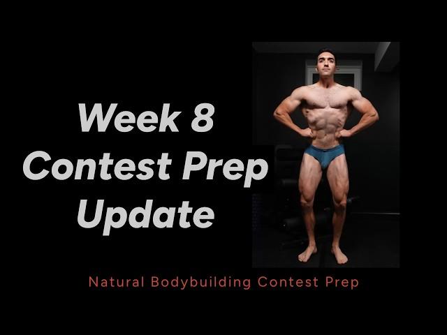 Pre-Contest Prep Week 8 - End of Cut Posing Update