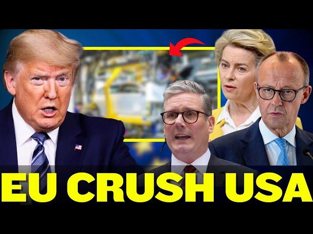 US in SHOCK as EU Decides to CUT OFF Trades Due to high Tariffs Slammed Tariffs...End of Alliance?