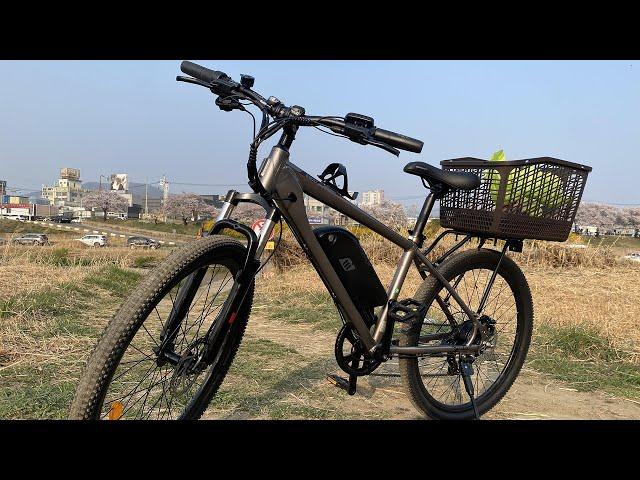 [Electric Mountain Bike] SMART 26 E-VOLT SPORTS 36V 10.4Ah Smoky Gray Release | 230332