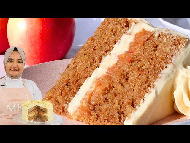 You've never had a SPICED APPLE CAKE like this before!