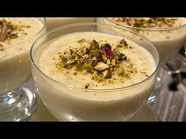 Rice Pudding | Shir Berenj Afghani | Kheer Recipe | شیربرنج که نظیرش را تاحال ندیده اید️