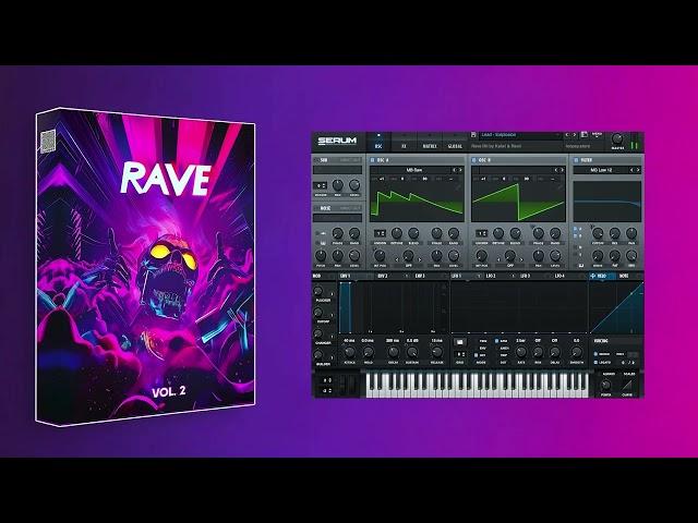 RAVE - Viral Serum Presets Vol. 2 (Tiesto, Benny Benassi, Cosmic Gate, Faithless  +60 more)