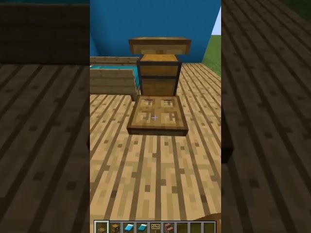 Stop making a normal hospital  bed | instead build this #shorts #minecraftshorts