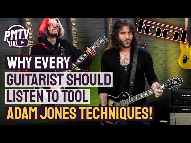 Why Every Guitar Player Should Listen To TOOL - Adam Jones Guitar Techniques!