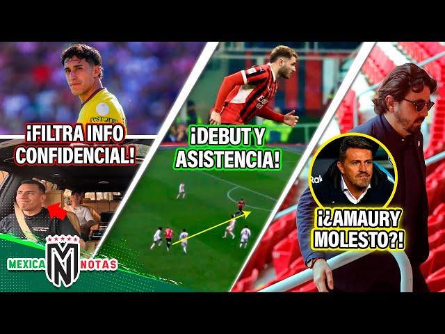 Zendejas FILTRA INFORMACIÓN del Ame| ¡DEBUT Y ASISTENCIA de Santi!  |Amaury SE VUELVE LOCO con su DT