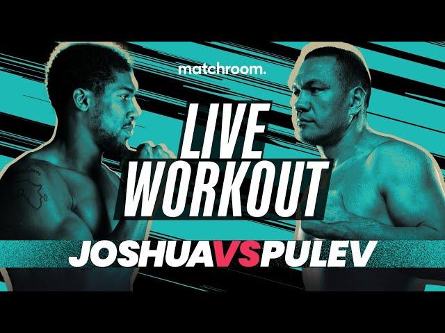 Anthony Joshua vs Kubrat Pulev media workout