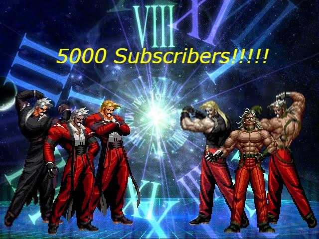 [KOF Mugen] 5000 Subscribers!!!!!