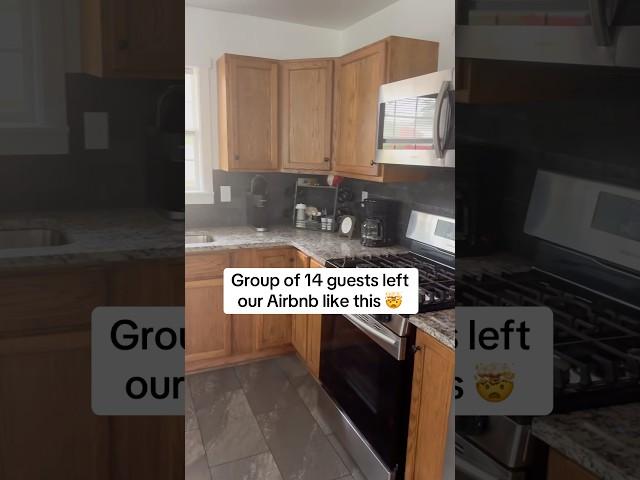 Group of 14 guests left my Airbnb like this...#eufye25 #eufyeseries  #eufyhydrojet #eufydeepcleaning