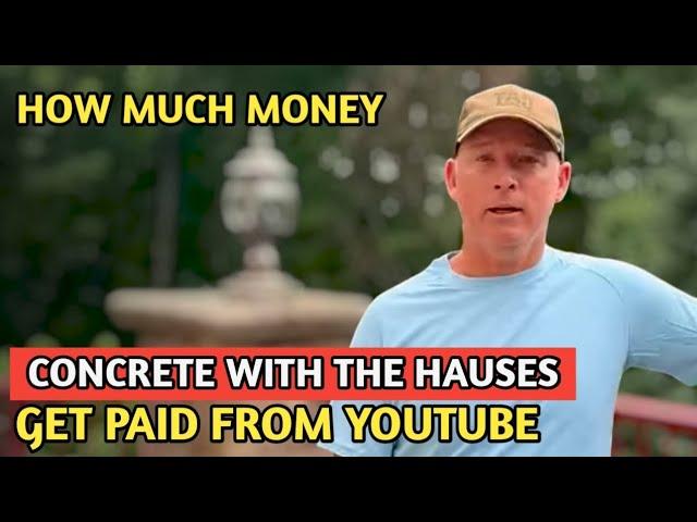 Concrete With The Hauses || How Much Money Does Concrete With The Hauses Channel Earn From Youtube