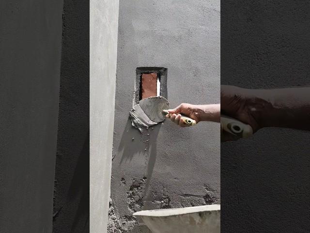 Cement plaster  #shortsfeed #shorts #construction #cementplaster #plaster