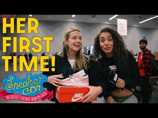 I BROUGHT MY GIRL FRIEND TO HER FIRST SNEAKERCON AND NOW SHE'S HOOKED!  Sneakercon Cleveland Recap