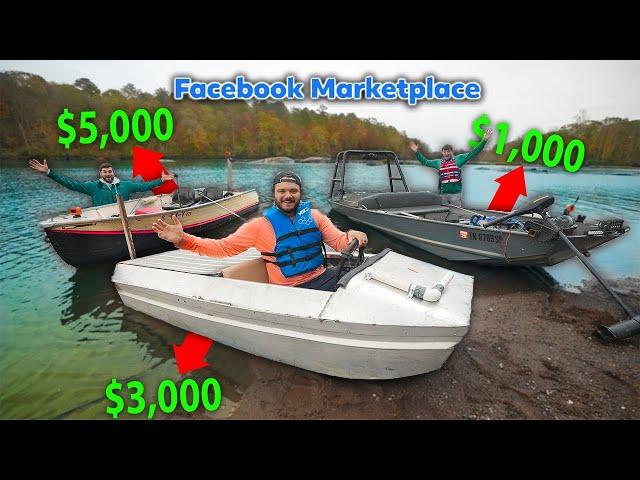 $1,000 vs $5,000 Facebook Marketplace Jet Jon Boat Challenge! (ft. FishingWithNorm)