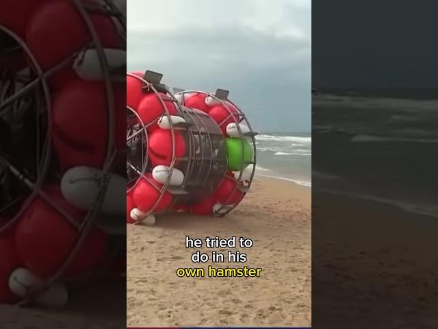 Guy arrested for trying to cross ocean in hydropod