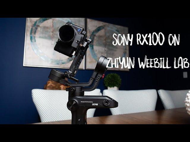 SONY RX100 VI/VII ON ZHIYUN WEEBILL LAB