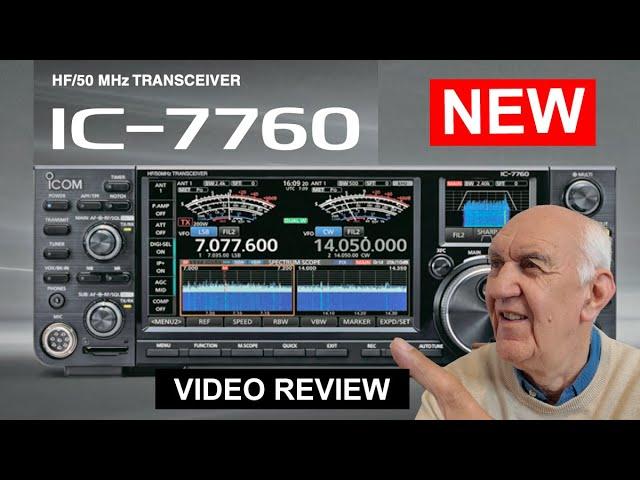 New IC 7760 - First View and Official Video Clips | HAM RADIO