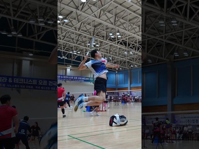 붕대감고도 날아다니는 김대은 선수 #나노스텔라 #김대은 #배드민턴 #badminton #JumpSmash