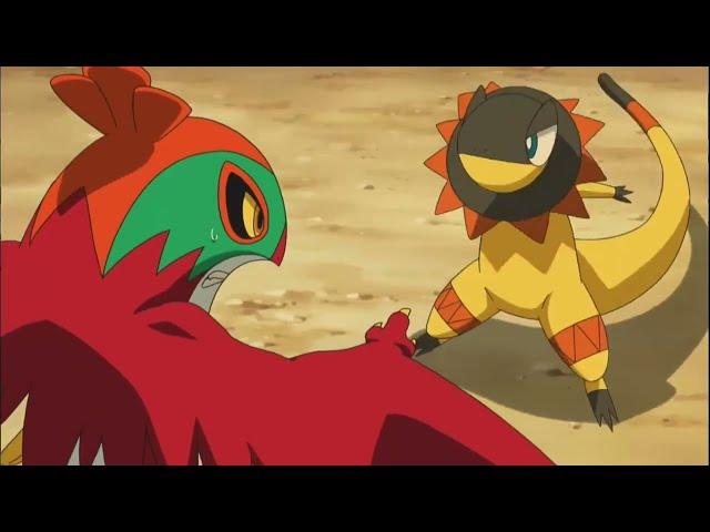 Pokemon: Hawlucha vs Heliolisk