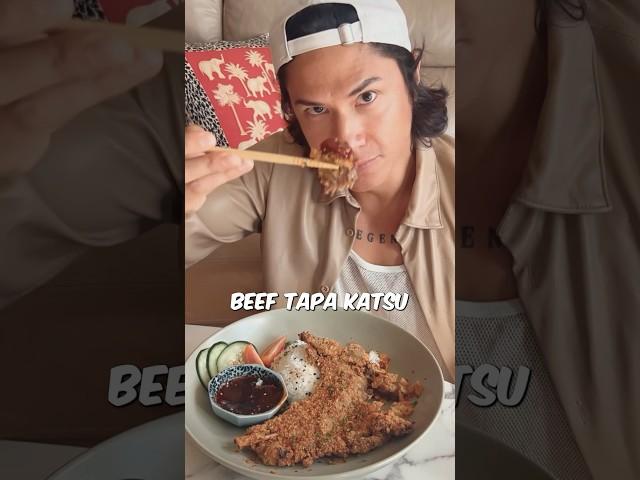 Filipino Beef Tapa Katsu #filipinofood #easyrecipe #shorts